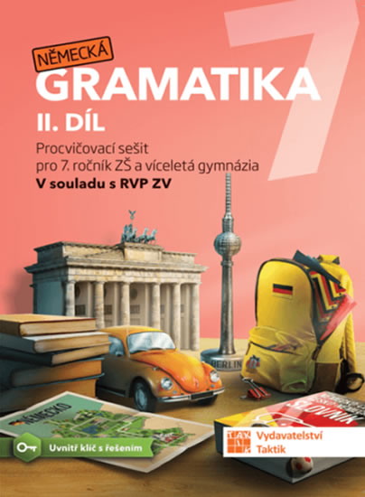 Obrázok Německá gramatika 7 pro ZŠ – 2. díl - procvičovací sešit