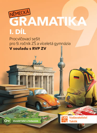 Obrázok Německá gramatika 9 pro ZŠ – 1. díl - procvičovací sešit