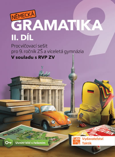 Obrázok Německá gramatika 9 pro ZŠ – 2. díl - procvičovací sešit