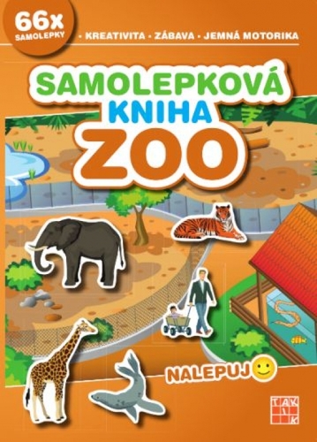 Obrázok Samolepková kniha - ZOO