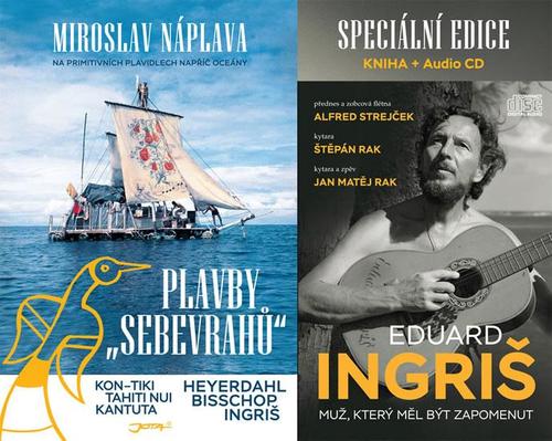 Obrázok Plavby sebevrahů - Na primitivních plavidlech napříč oceány + CD
