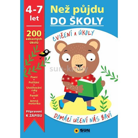 Obrázok Než půjdu do školy - cvičení a úkoly