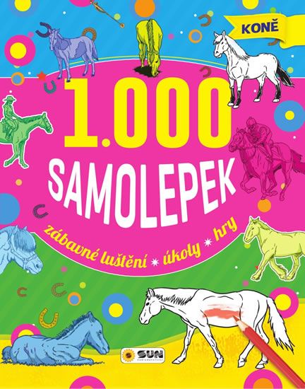 Obrázok Koně - Zábavné luštění, úkoly, hry + 100