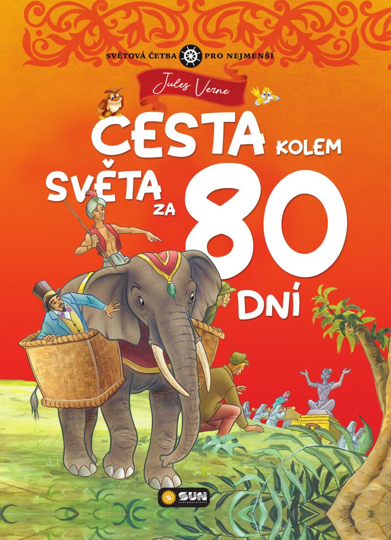 Obrázok Cesta kolem světa za 80 dní - Světová četba pro nejmenší