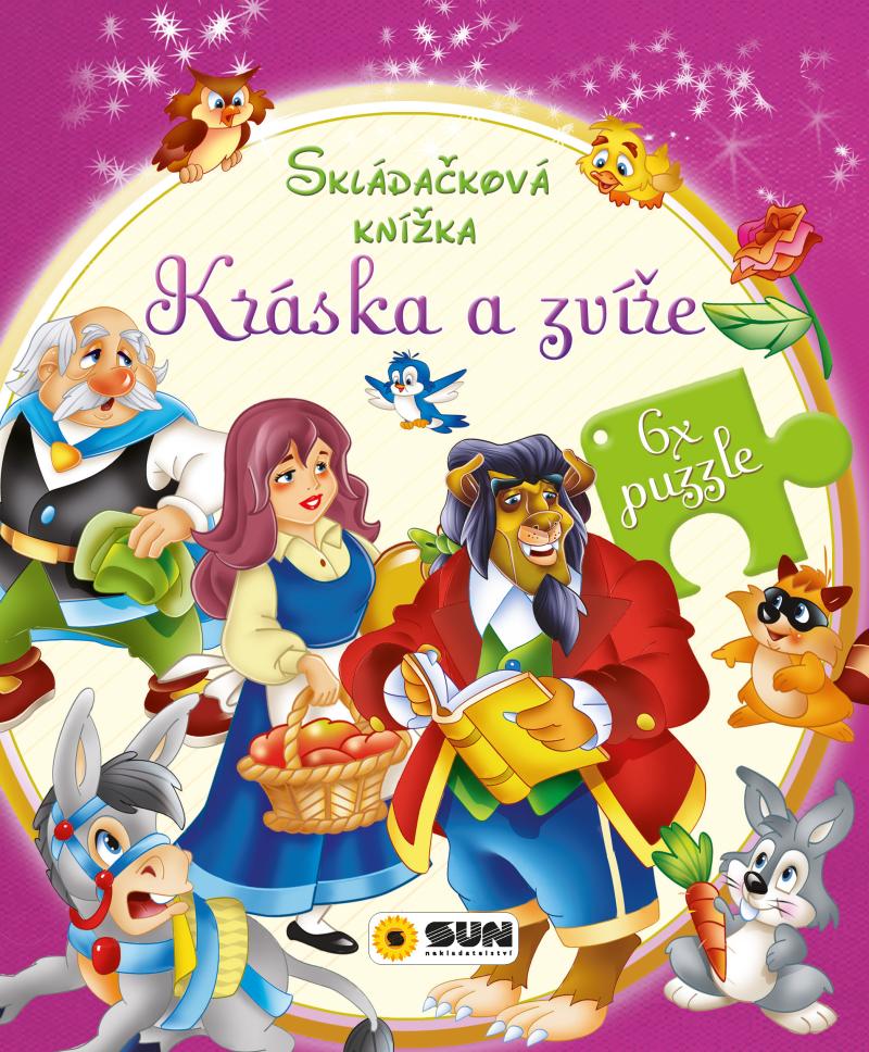 Obrázok Kráska a zvíře - Skládačková knížka