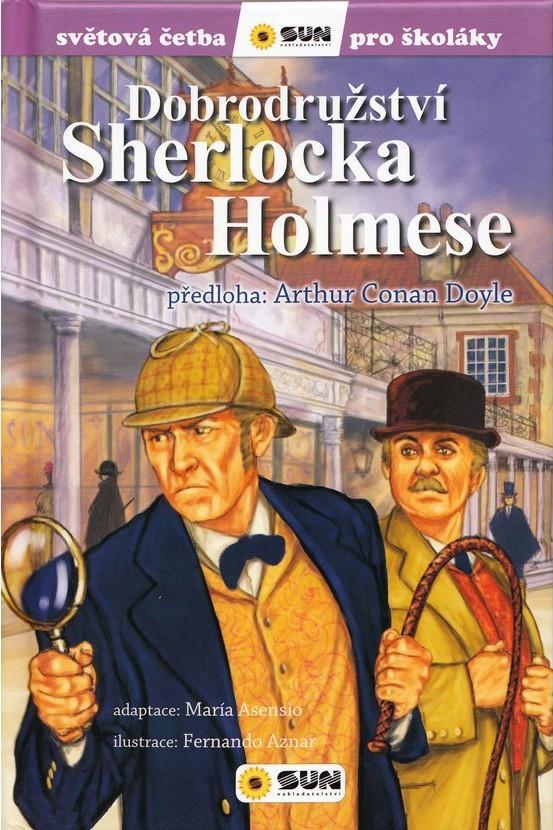Obrázok Dobrodružství Sherlocka Holmese - Světová četba pro školáky