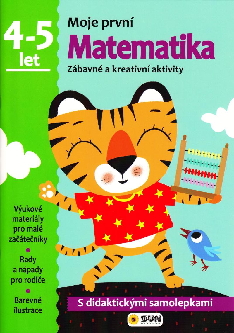Obrázok Matematika - 3-4 roky - samolepky (Moje první matematika)