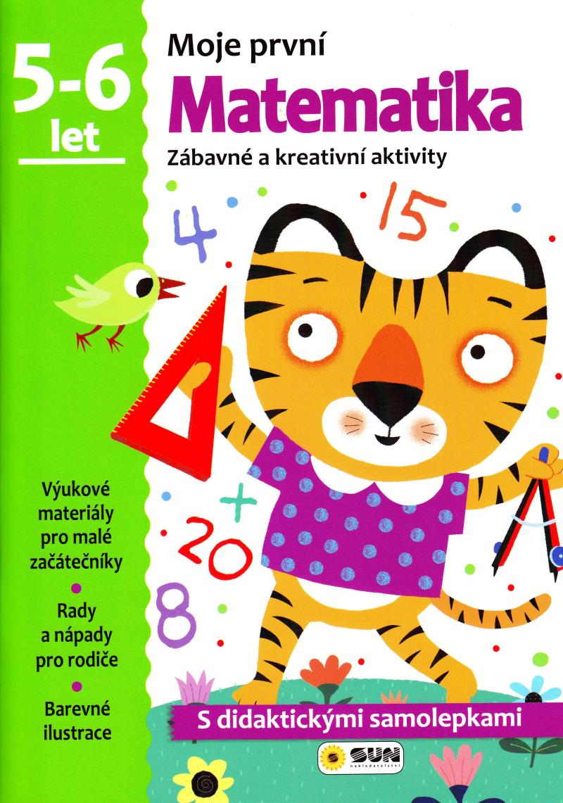 Obrázok Matematika - 5-6 roky - samolepky (Moje první matematika)