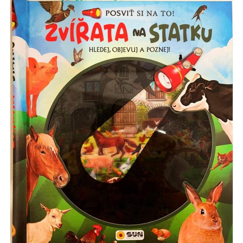 Obrázok Posviť si na to! Zvířata na statku - Hledej objevuj a poznejPosviť si na to! Zvířata na statku - Hledej objevuj a poznej
