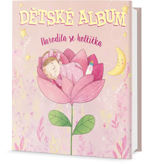 Obrázok Dětské album - Narodila se holčička