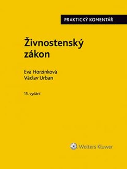 Obrázok Živnostenský zákon: Praktický komentář