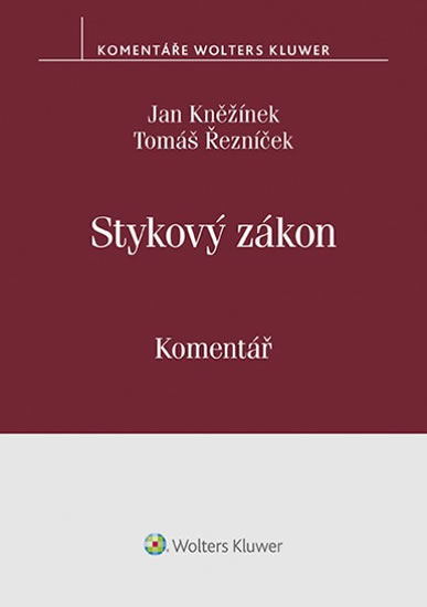 Obrázok Stykový zákon (č. 300/2017 Sb.). Komentář