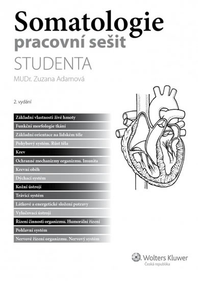 Obrázok Somatologie - pracovní sešit studenta, 2. vydání