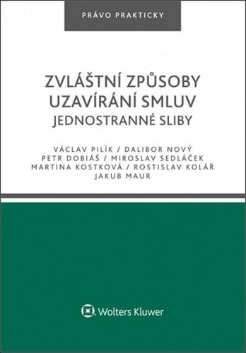Obrázok Zvláštní způsoby uzavírání smluv - Jednostranné sliby