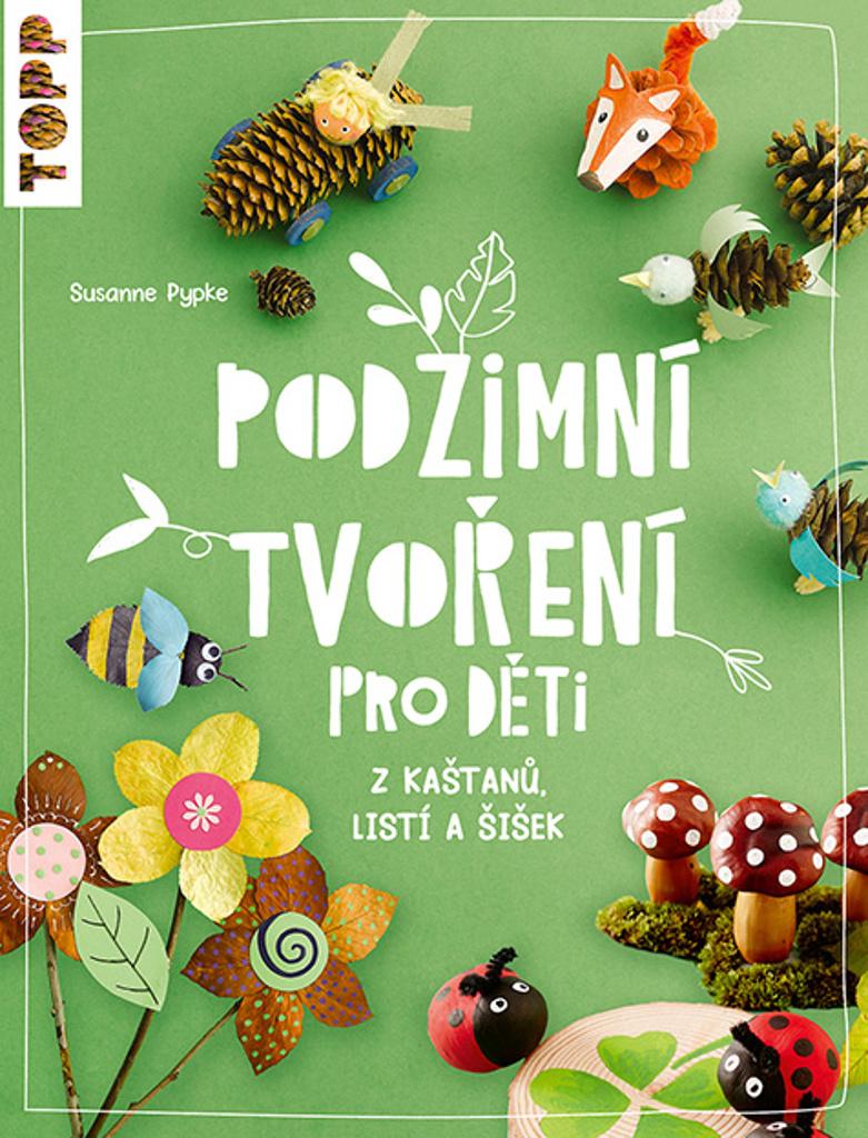 Obrázok Podzimní tvoření pro děti z kaštanů, listí a šišek