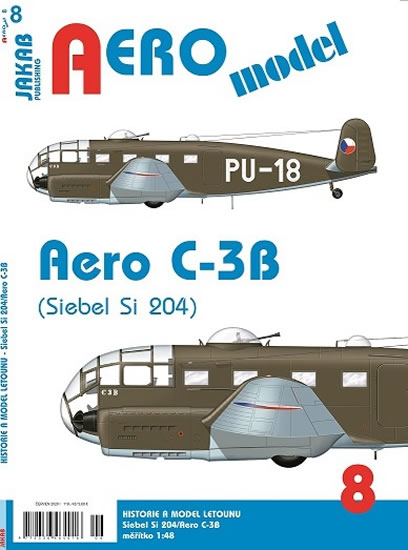 Obrázok AEROmodel 8 - Aero C-3B ( Siebel Si 204)