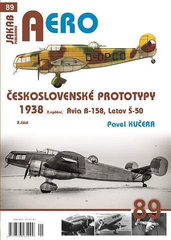 Obrázok AERO 89 Československé prototypy 1938 - 2. díl Avia B-158, Letov Š-50