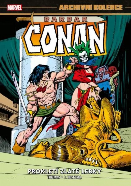 Obrázok Archivní kolekce Barbar Conan 3 - Prokletí zlaté lebky