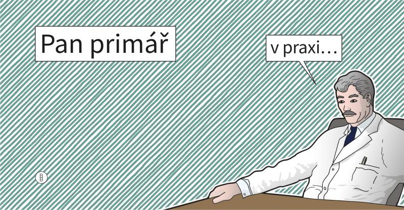 Obrázok Pan primář v praxi...