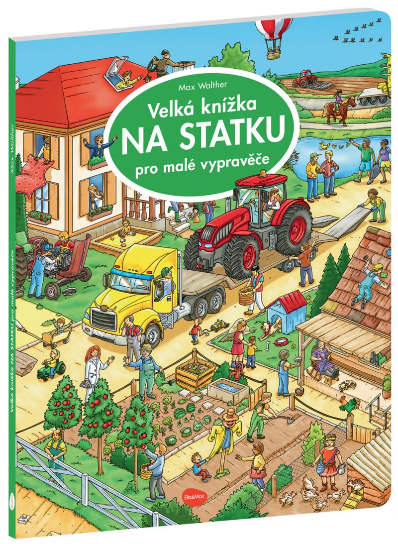 Obrázok Velká knížka NA STATKU pro malé vypravěče