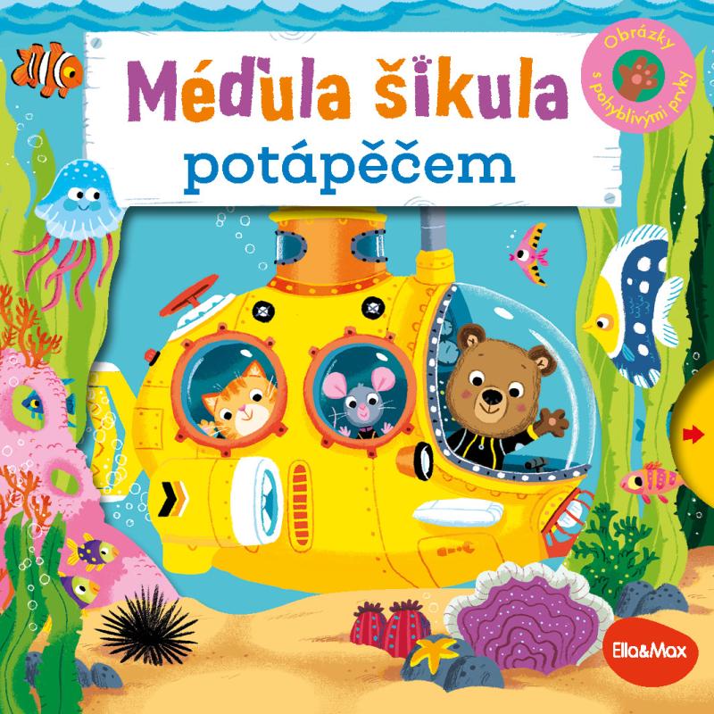 Obrázok Méďula Šikula potápěčem - Obrázky s pohyblivými prvky