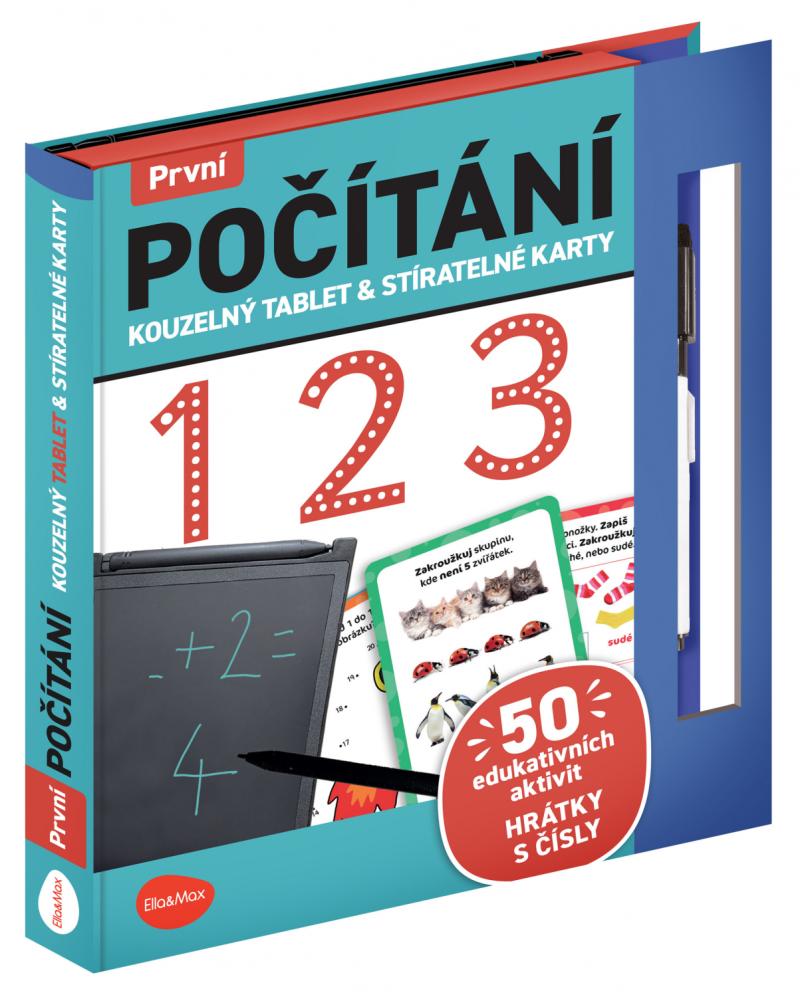 Obrázok První Počítání - Kouzelný tablet & stíratelné karty