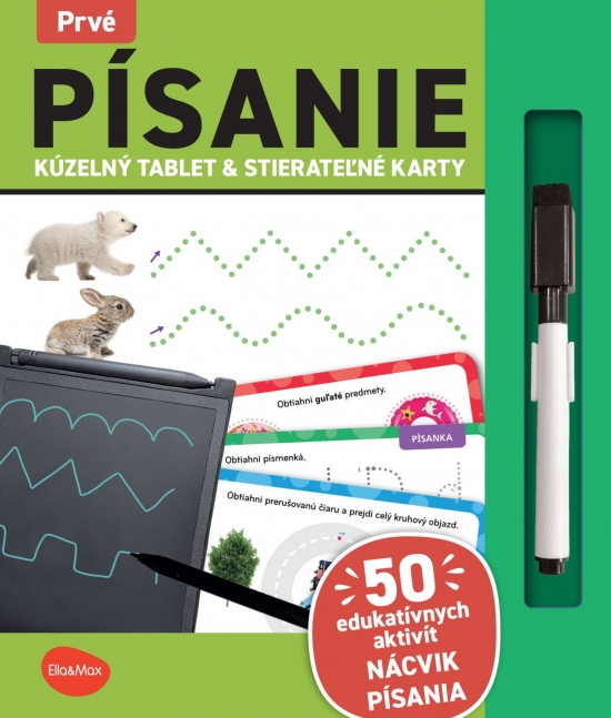 Obrázok Kúzelný tablet & stierateľné karty –  Prvé PÍSANIE