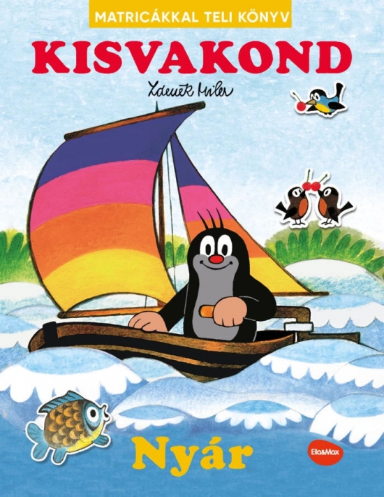 Obrázok KISVAKOND & NYÁR - Matricákkal teli könyv