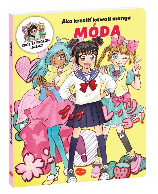 Obrázok Ako kresliť KAWAII MANGA: MÓDA – Krok za krokom s MISAKO