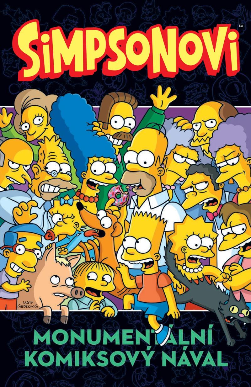 Obrázok Simpsonovi - Monumentální komiksový nával