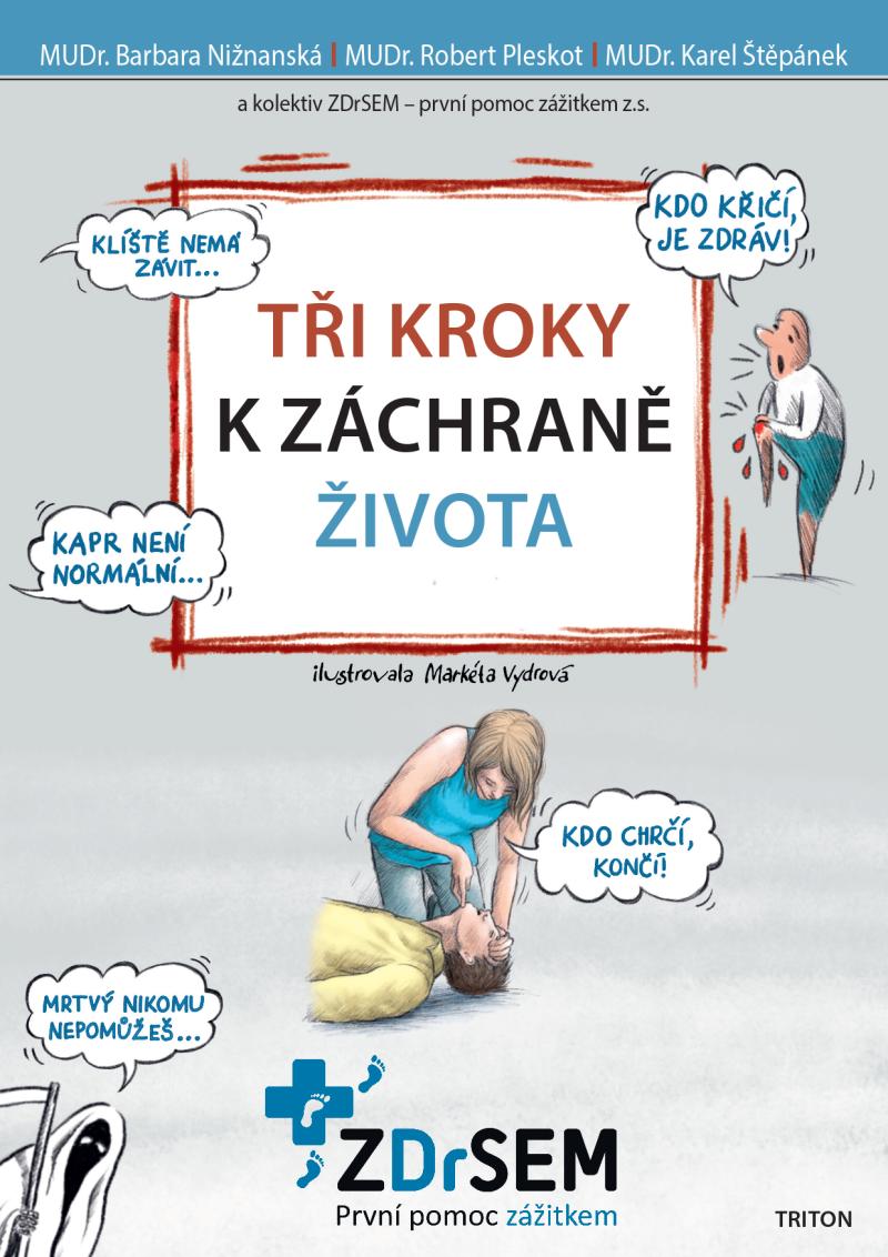 Obrázok Tři kroky k záchraně života