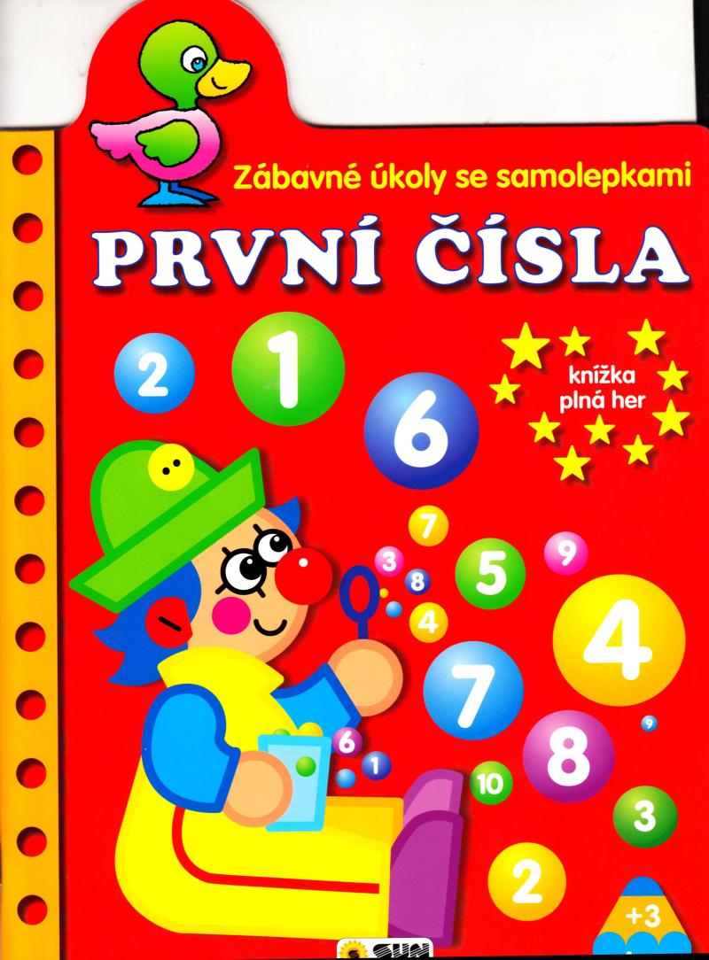 Obrázok První čísla - Zábavné úkoly se samolepka