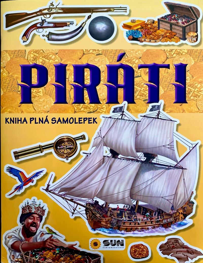 Obrázok Pirát - Kniha plná samolepek
