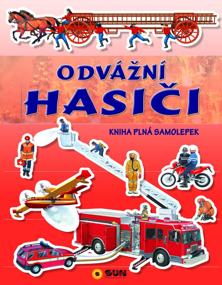 Obrázok Odvážní Hasiči - Kniha plná samolepek