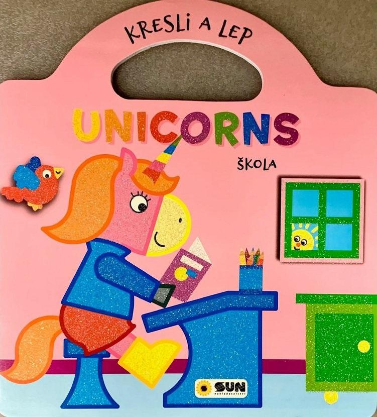 Obrázok Kresli a lep UNICORNS Škola
