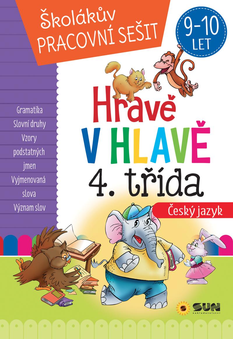 Obrázok Hravě v hlavě 4. třída Český jazyk 9-10 let