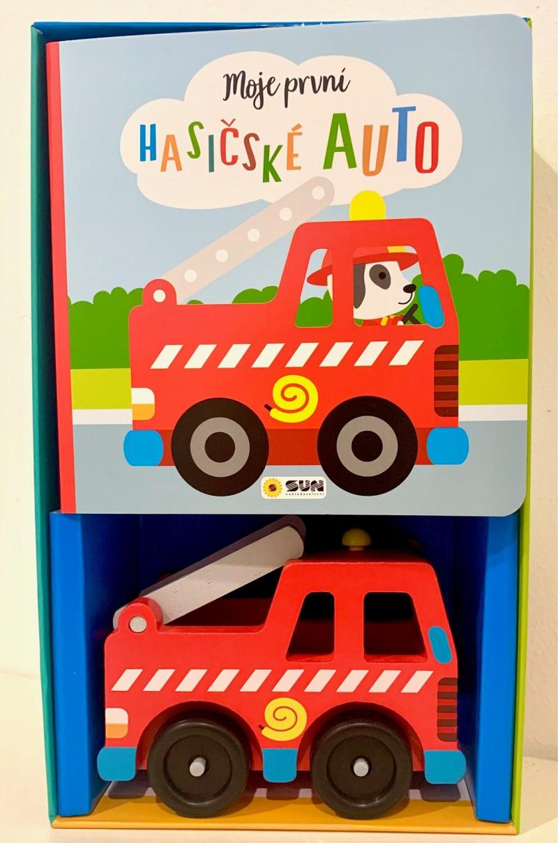 Obrázok Moje první Hasičské auto (Dárkový box kniha s hračkou)