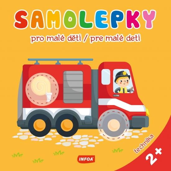 Obrázok Samolepky pre malé deti - technika