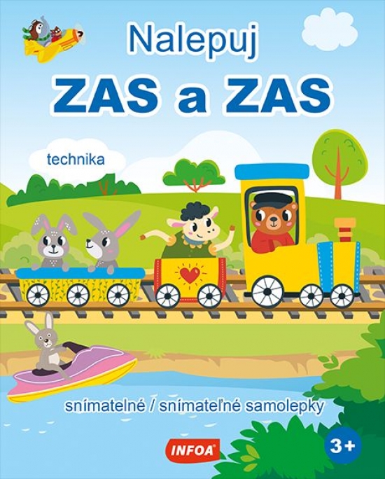 Obrázok Nalepuj zas a zas - Technika - snímateľné samolepky