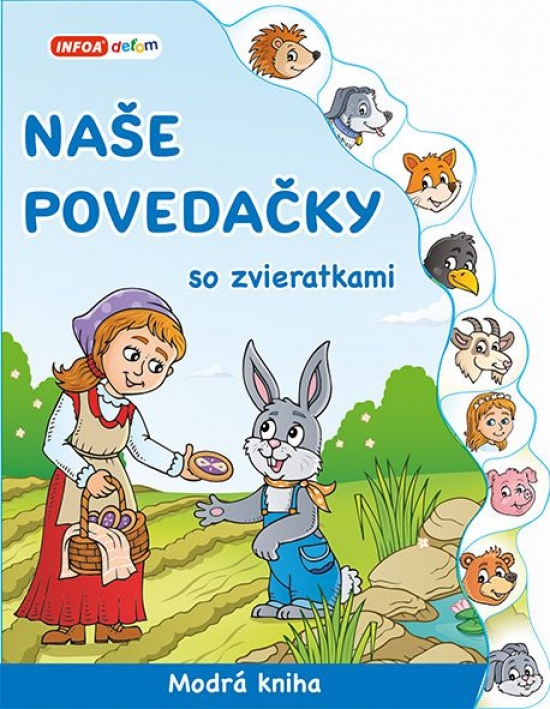 Obrázok Naše povedačky so zvieratkami - Modrá kniha