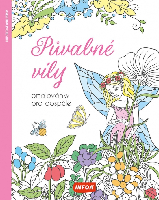 Obrázok Omalovánky pro dospělé - Půvabné víly