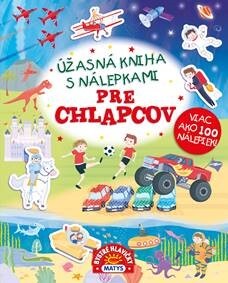 Obrázok Úžasná kniha s nálepkami pre chlapcov – viac ako 100 nálepiek!