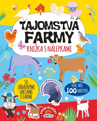 Obrázok Tajomstvá farmy – knižka s nálepkami – viac ako 100 nálepiek!