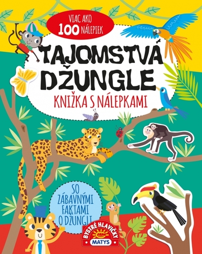 Obrázok Tajomstvá džungle – knižka s nálepkami – viac ako 100 nálepiek!