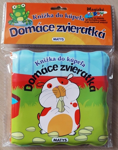 Obrázok Knižka do kúpeľa - Domáce zvieratká