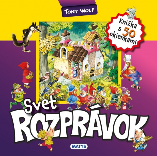 Obrázok Knižka s okienkami: Svet rozprávok