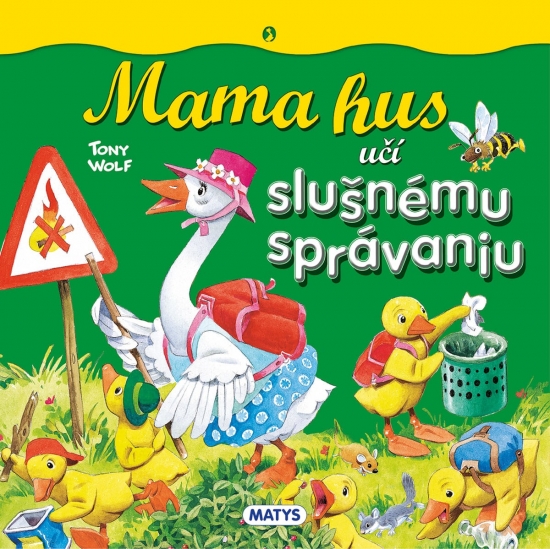 Obrázok Mama hus učí slušnému správaniu