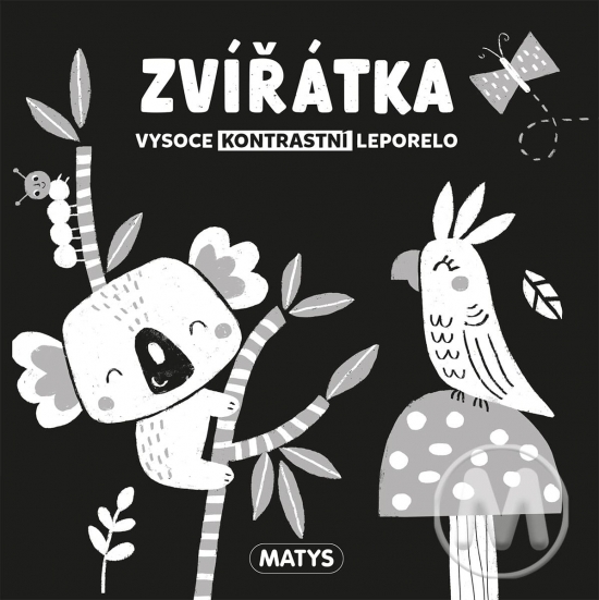 Obrázok Kontrastní leporelo - Zvířatka (CZ)