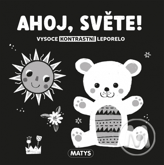 Obrázok Kontrastní leporelo - Ahoj světe! (CZ)