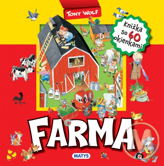 Obrázok Farma - knižka so 60 okienkami